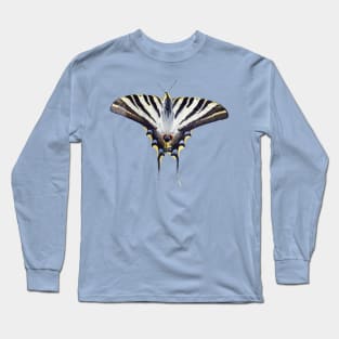 Scarce Swallowtail Vector Art Cut Out Long Sleeve T-Shirt